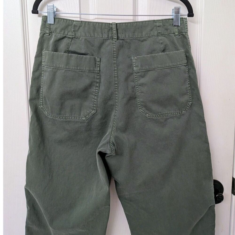 Madewell Olive Green The Taper-leg Utility Pant | SZ 8 - Picture 4 of 9